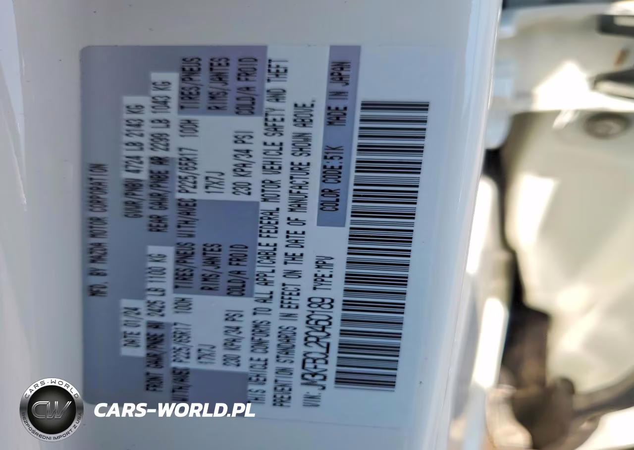 2024 Mazda Cx-5 Preferred VIN:JM3KFBCL2R0460189 - 13