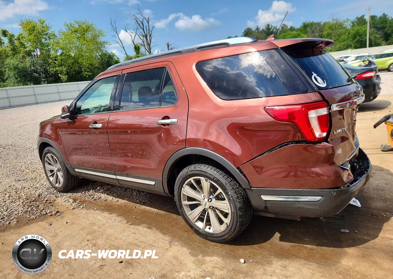 2018 Ford Explorer Limited VIN:1FM5K8F81JGB66625 - 2