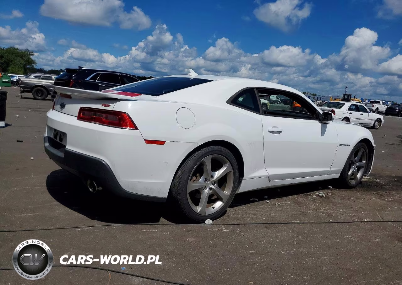 2014 Chevrolet Camaro Lt VIN:2G1FB1E32E9257759 - 3