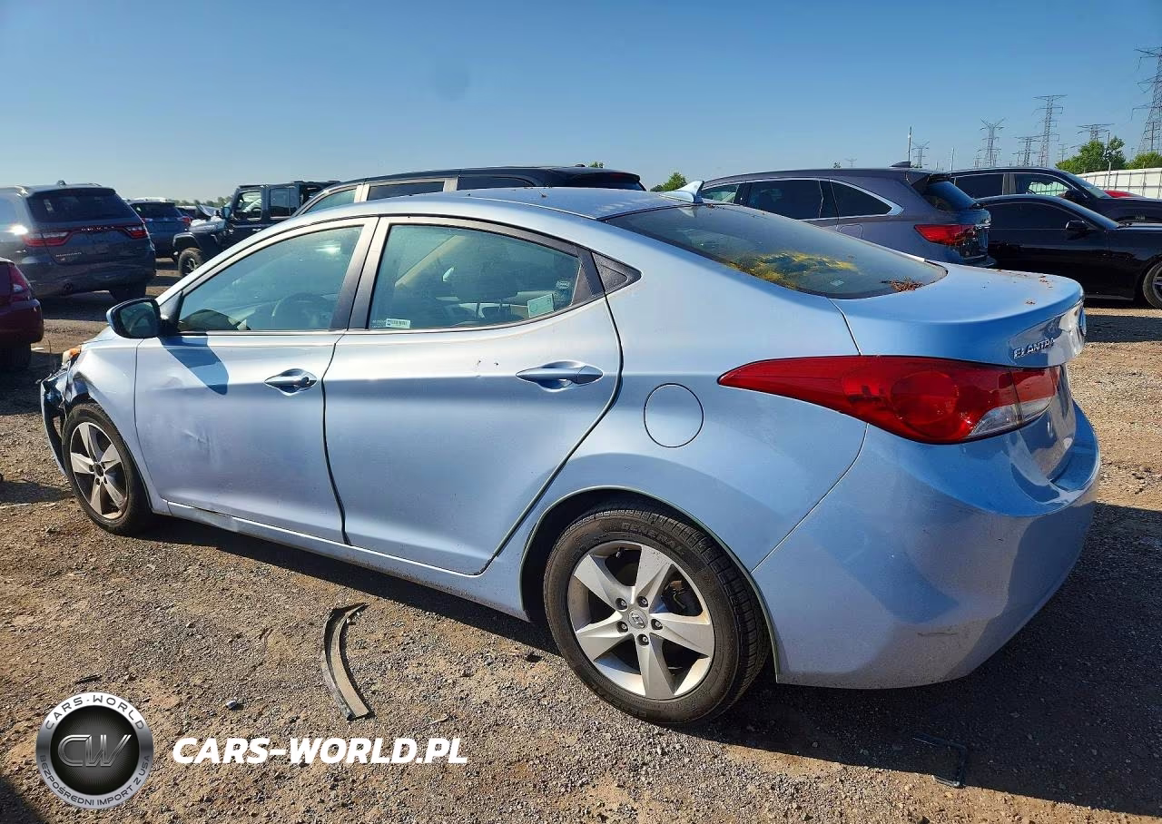 2011 Hyundai Elantra Gls VIN:KMHDH4AE9BU104909 - 2