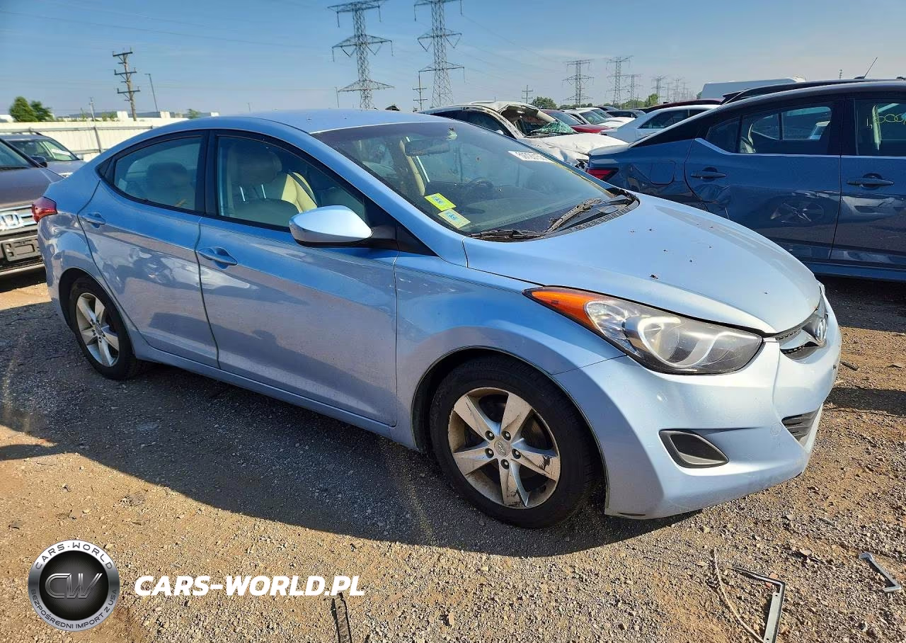 2011 Hyundai Elantra Gls VIN:KMHDH4AE9BU104909 - 4