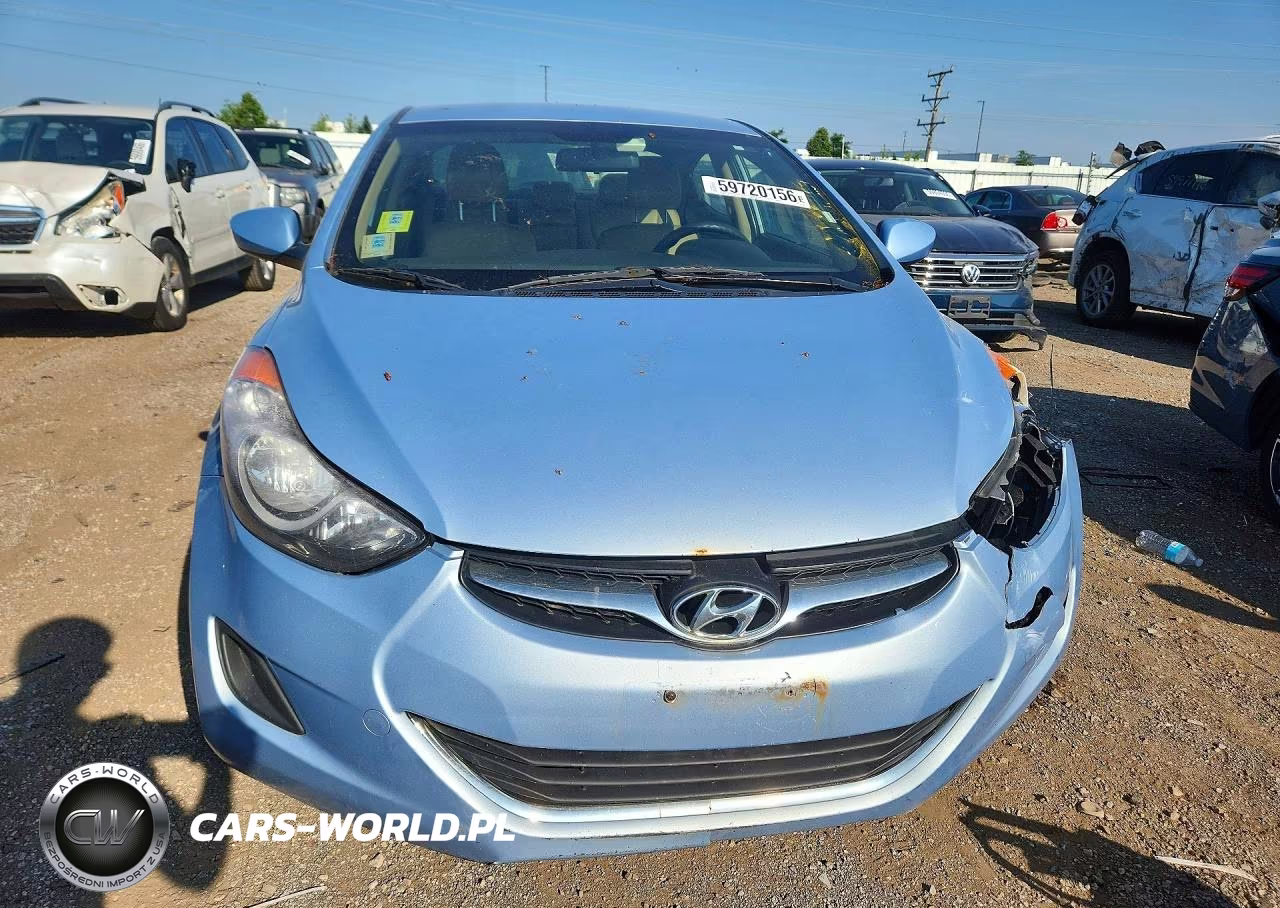 2011 Hyundai Elantra Gls VIN:KMHDH4AE9BU104909 - 5