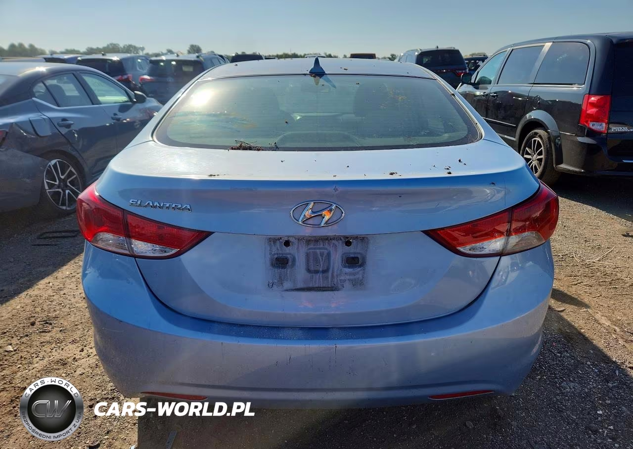 2011 Hyundai Elantra Gls VIN:KMHDH4AE9BU104909 - 6