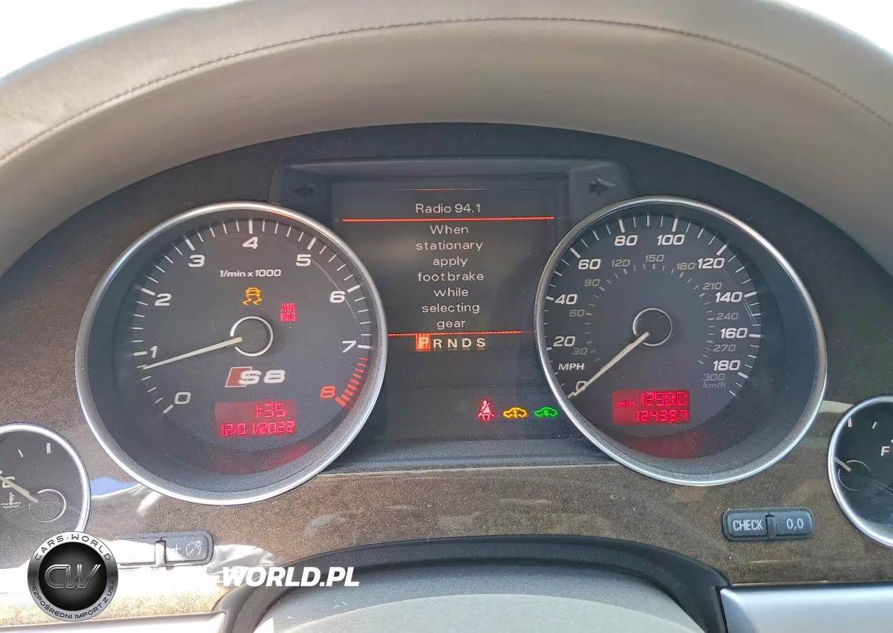 2007 Audi S8 Quattro VIN:WAUPN44E37N016877 - 9