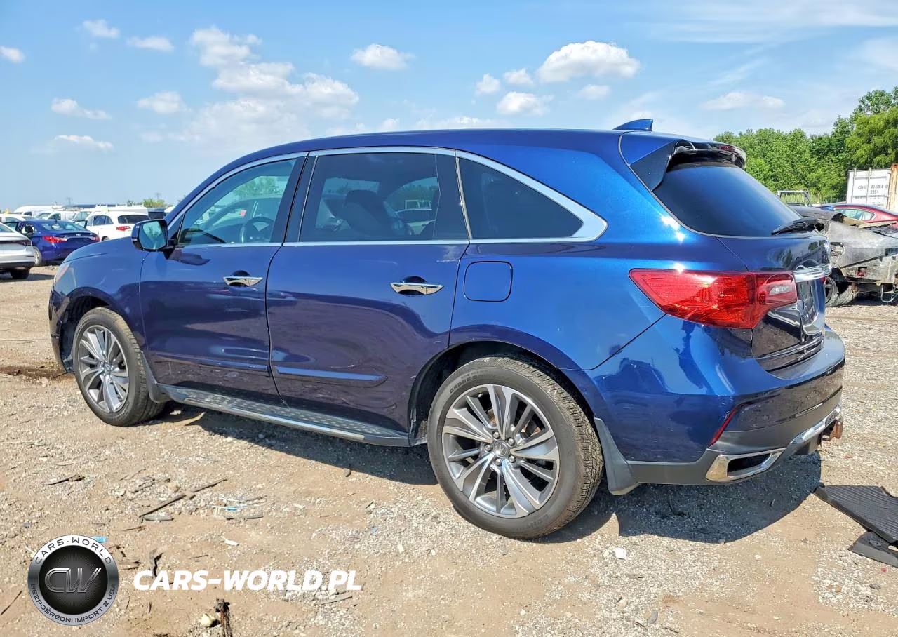 2017 Acura Mdx Technology VIN:5FRYD4H71HB008684 - 2