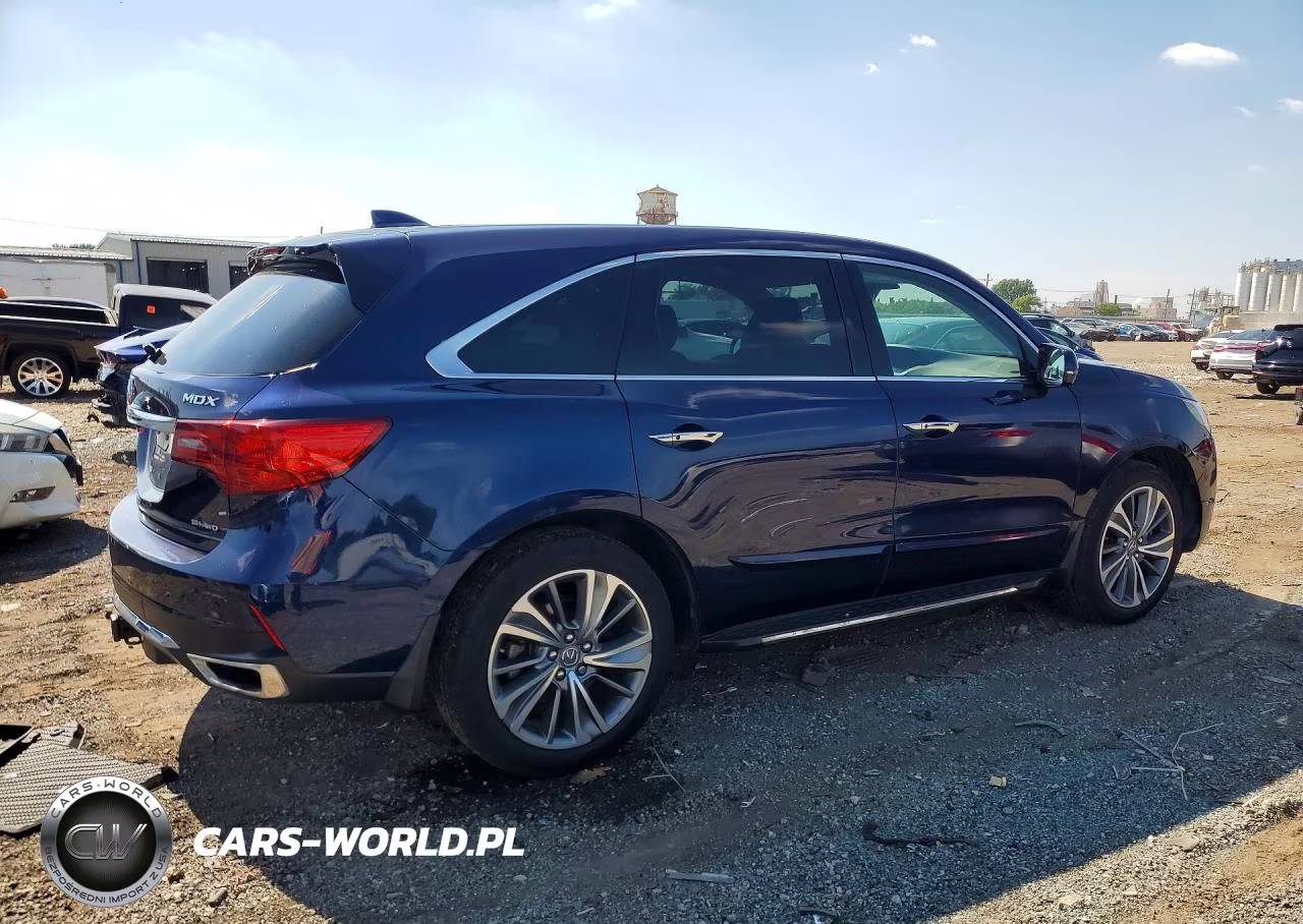 2017 Acura Mdx Technology VIN:5FRYD4H71HB008684 - 3