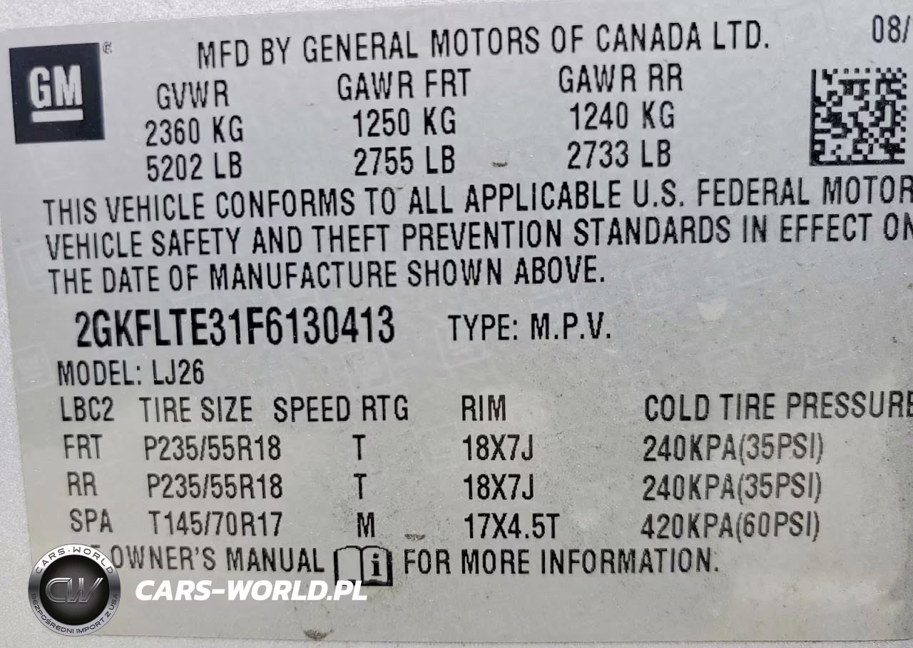 2015 GMC Terrain Slt VIN:2GKFLTE31F6130413 - 13