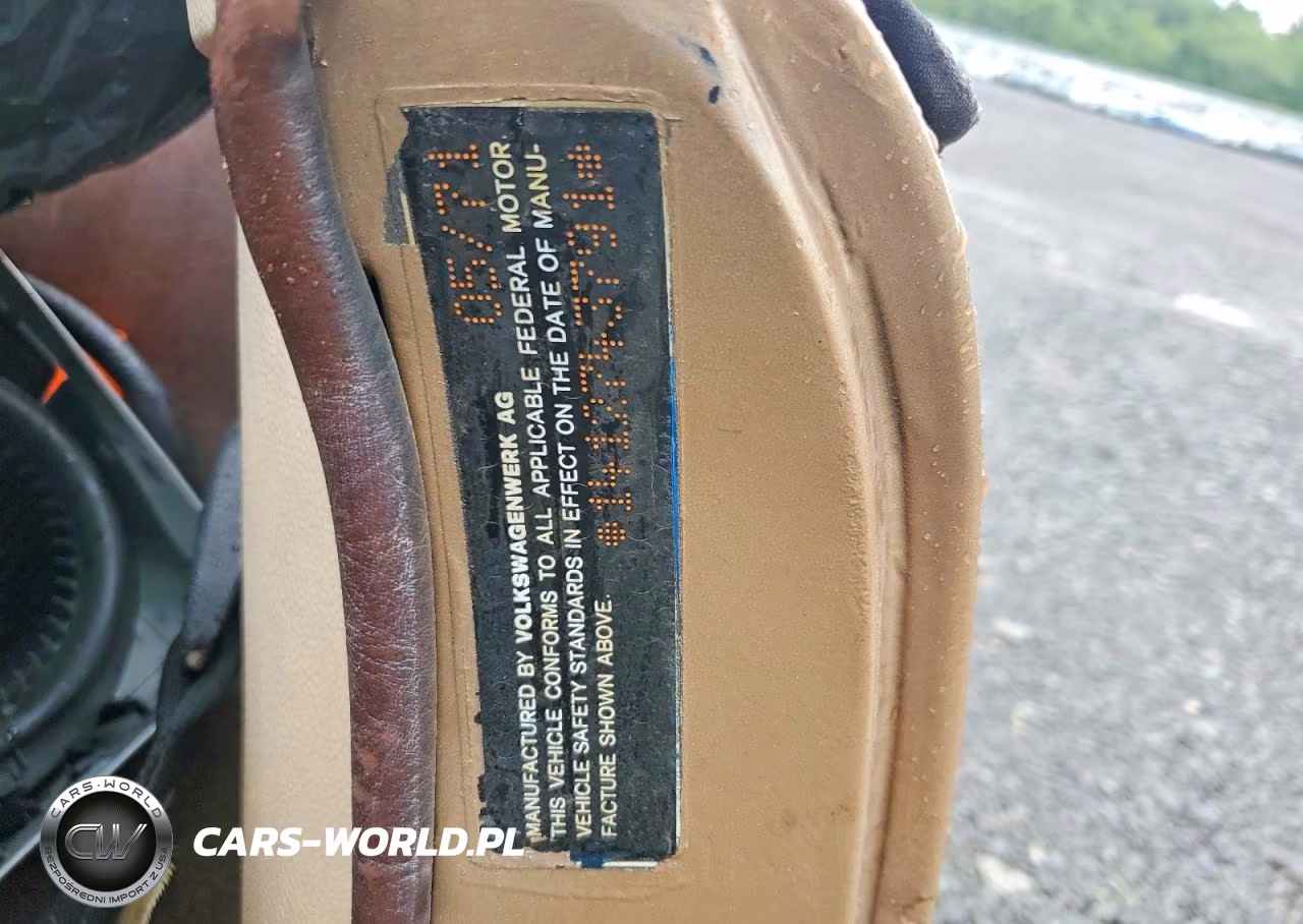 1971 Volkswagen Karmann VIN:1412743791 - 12