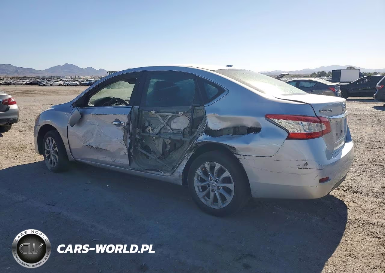 2015 Nissan Sentra Sv VIN:3N1AB7AP7FL632530 - 2