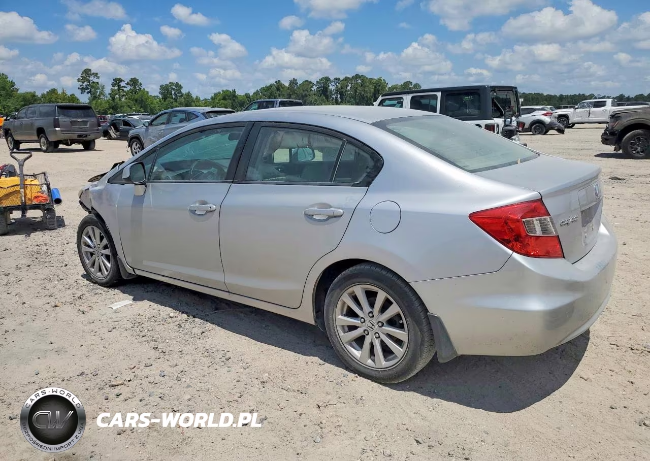 2012 HONDA CIVIC EX-L VIN:19XFB2F9XCE093319 - 2