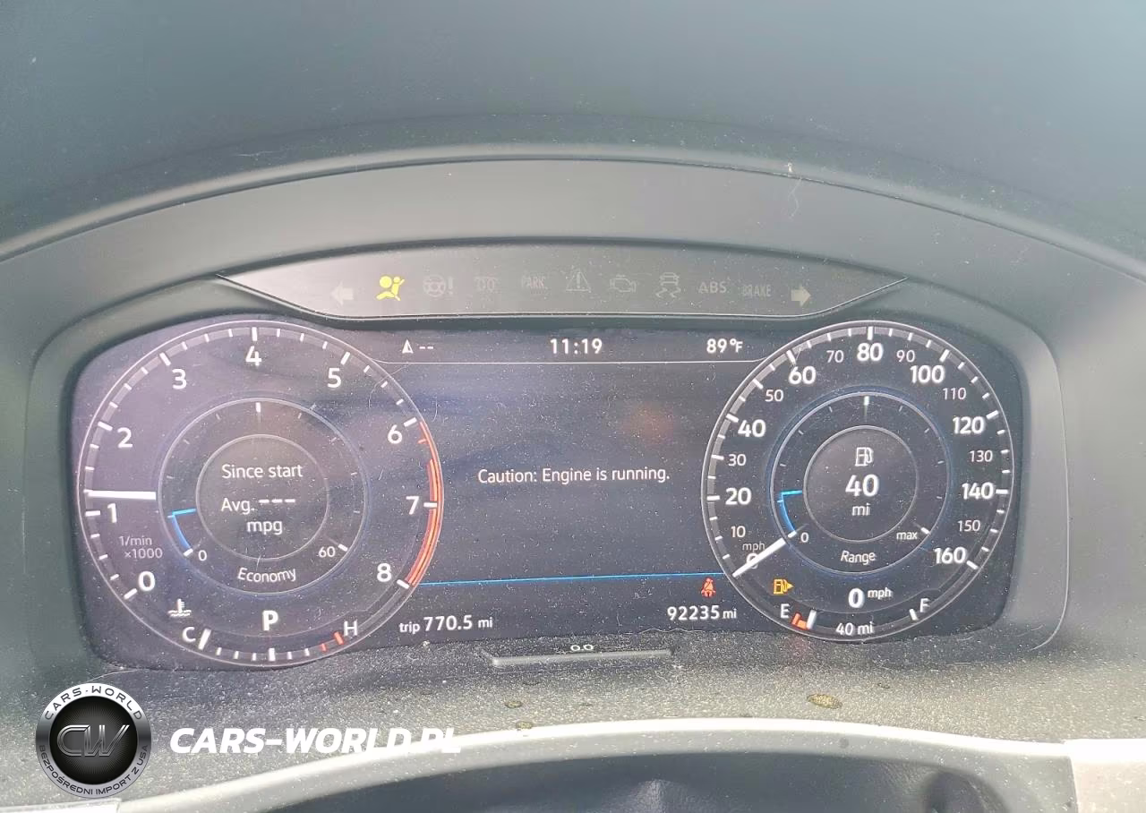 2018 Volkswagen Atlas Sel Premium VIN:1V2NR2CA0JC587696 - 9