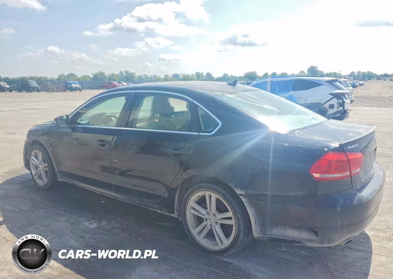 2014 Volkswagen Passat Se VIN:1VWBH7A31EC004189 - 2