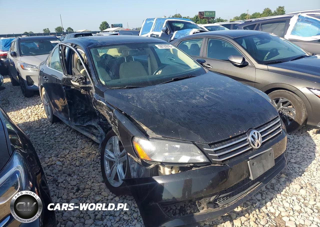 2014 Volkswagen Passat Se VIN:1VWBH7A31EC004189 - 4
