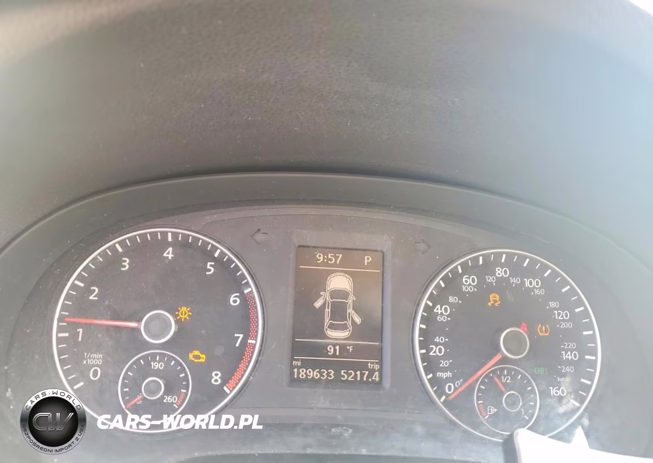 2014 Volkswagen Passat Se VIN:1VWBH7A31EC004189 - 9
