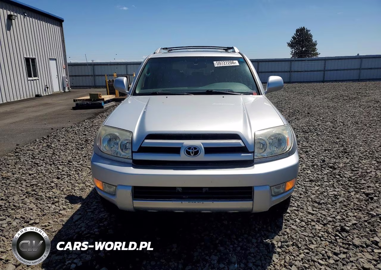2003 Toyota 4Runner Limited VIN:JTEBU17R438007980 - 5