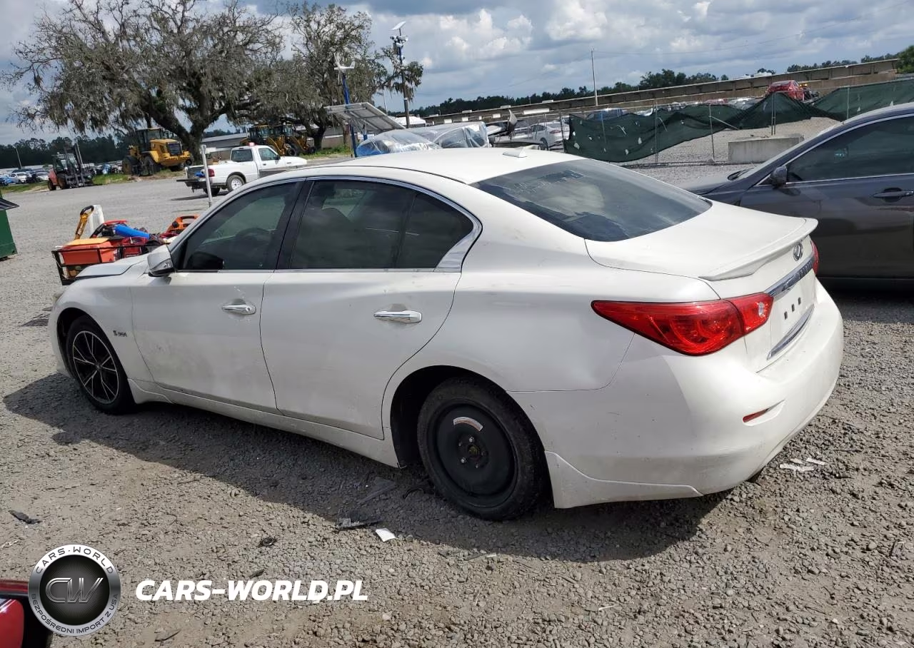 2016 Infiniti Q50 Red Sport 400 VIN:JN1FV7AP4GM421421 - 2