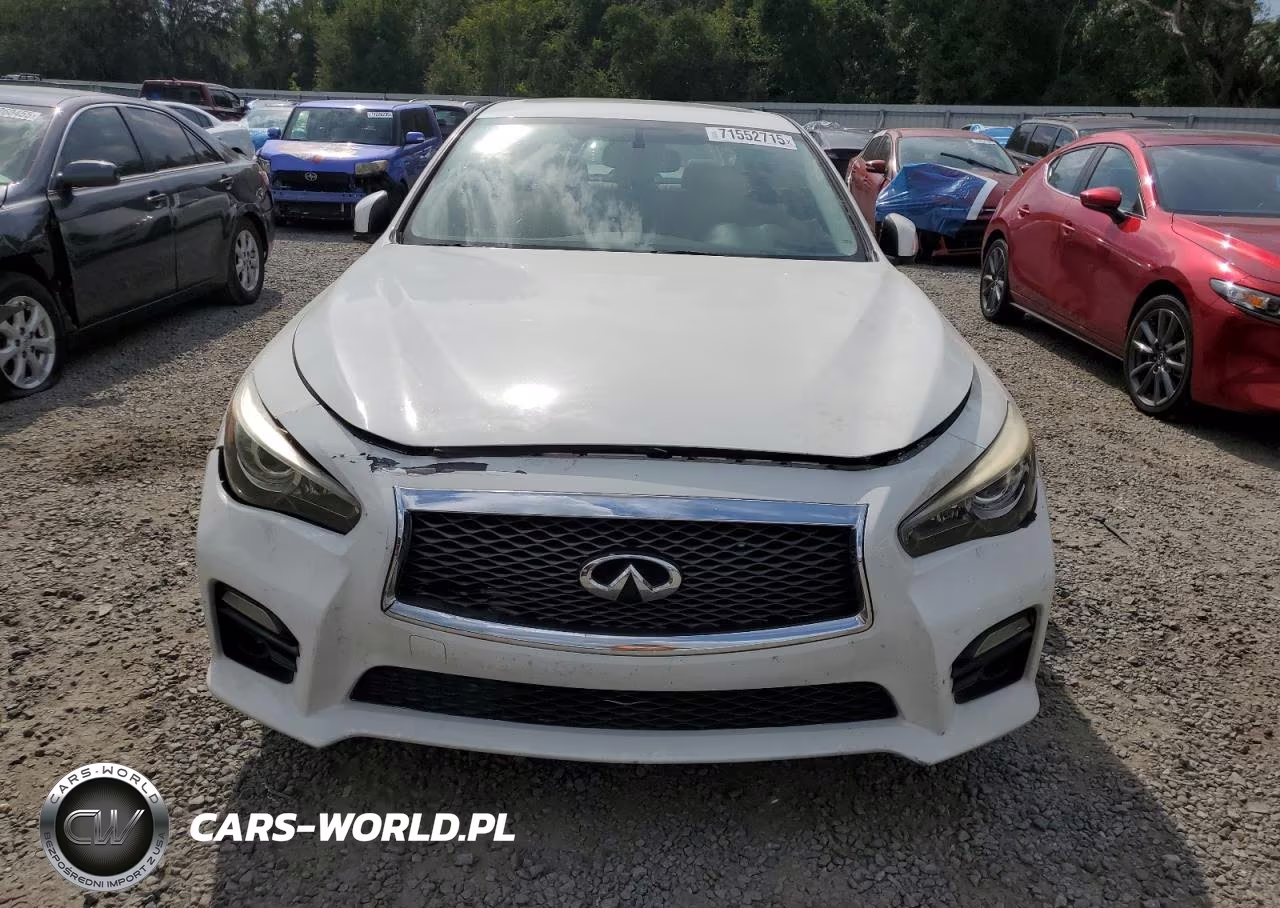 2016 Infiniti Q50 Red Sport 400 VIN:JN1FV7AP4GM421421 - 5