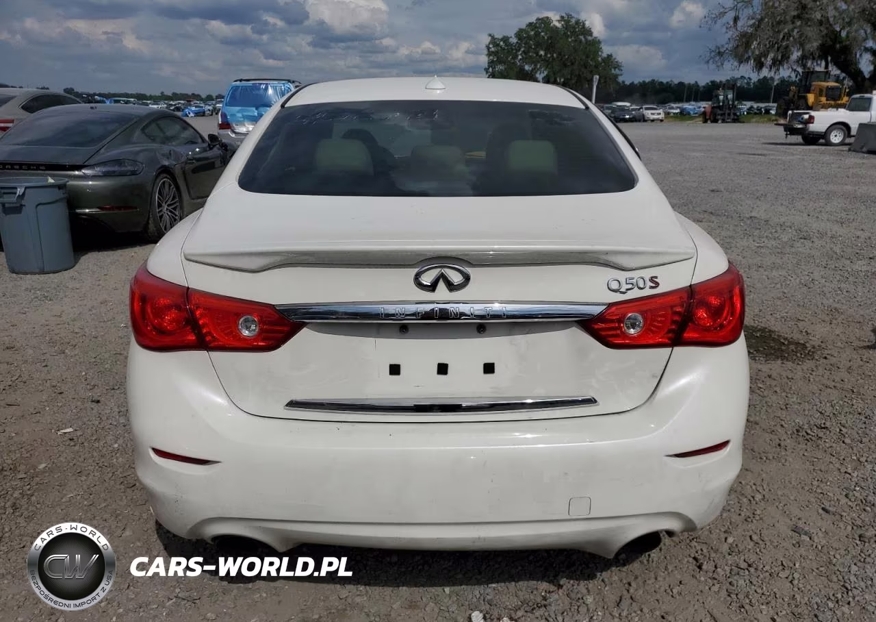 2016 Infiniti Q50 Red Sport 400 VIN:JN1FV7AP4GM421421 - 6