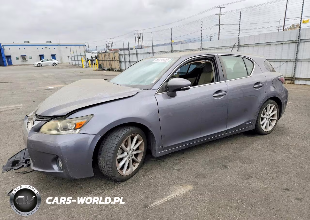 2012 Lexus Ct 200 VIN:JTHKD5BH2C2084200 - 1