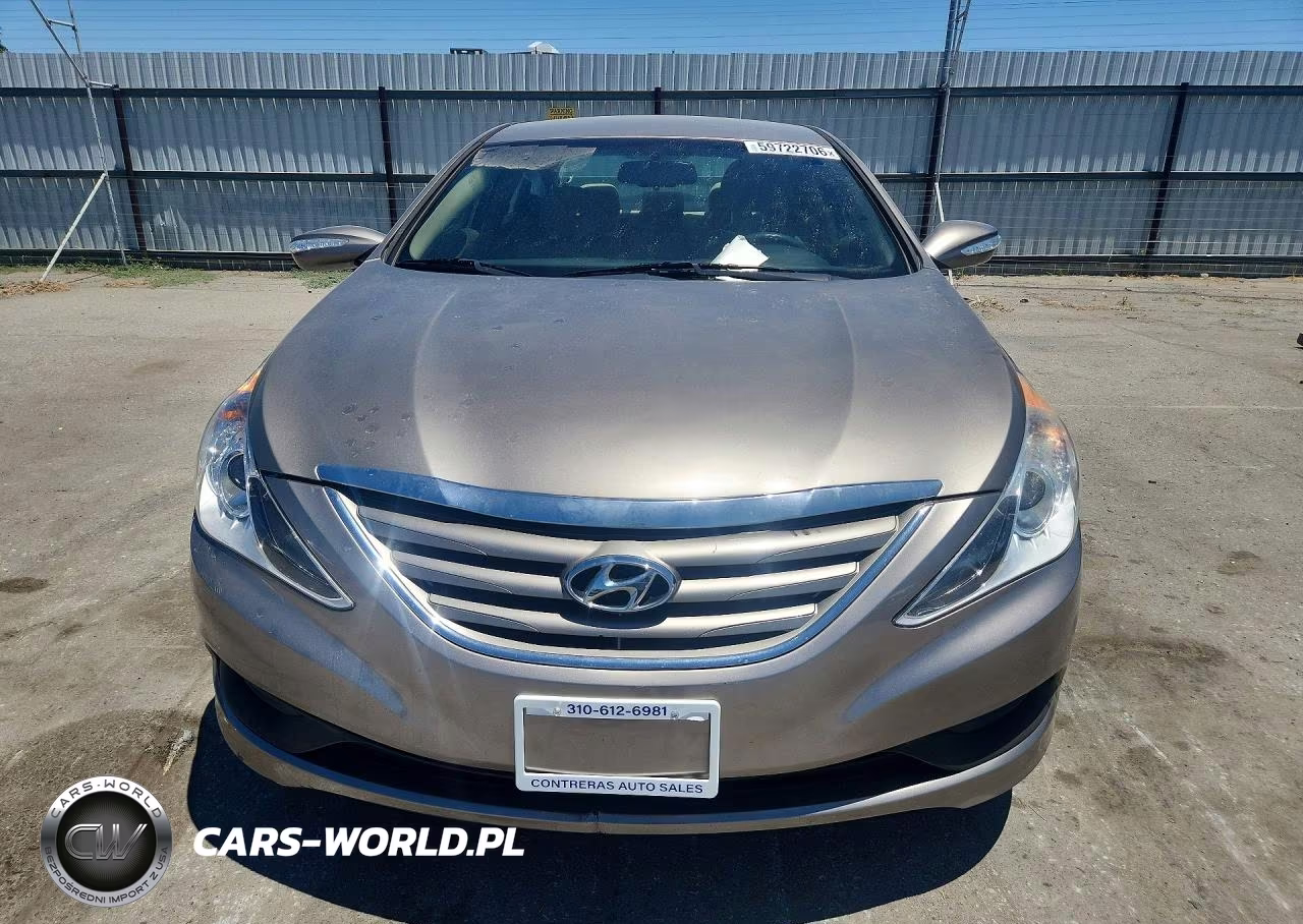 2014 Hyundai Sonata Gls VIN:5NPEB4AC5EH947626 - 5