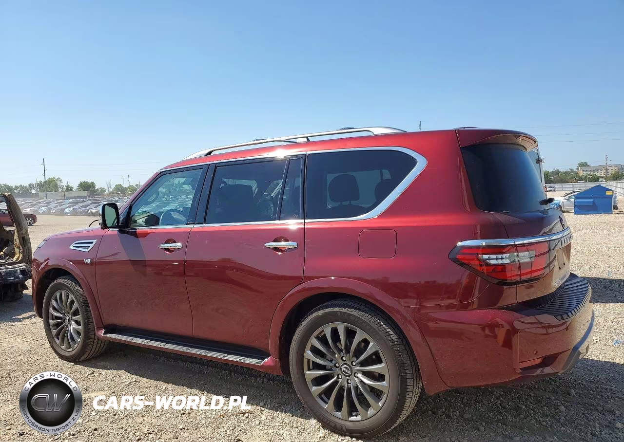 2022 Nissan Armada VIN:JN8AY2DB6N9810213 - 2