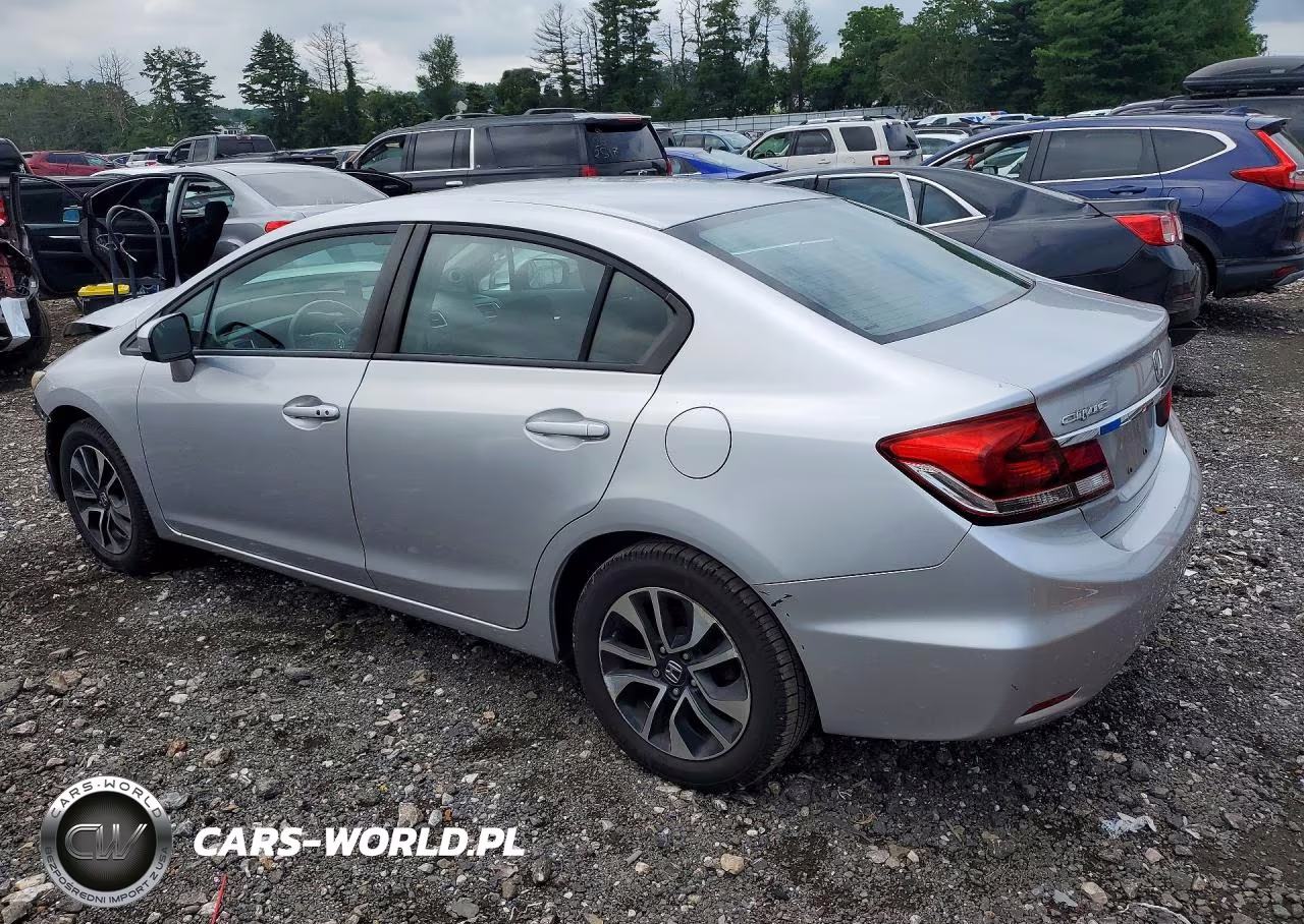 2014 Honda Civic Ex VIN:19XFB2F84EE218793 - 2