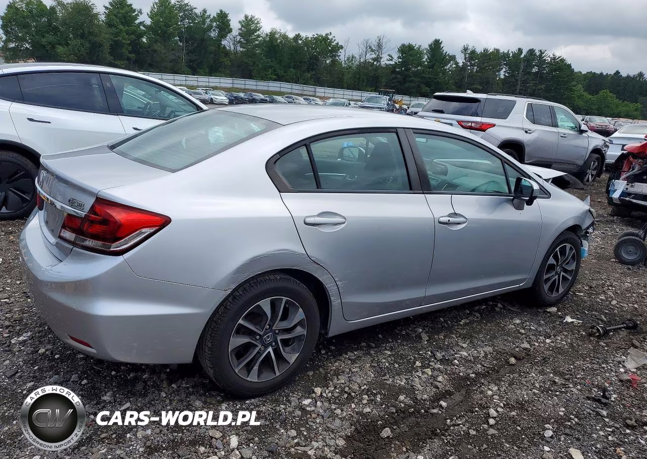 2014 Honda Civic Ex VIN:19XFB2F84EE218793 - 3