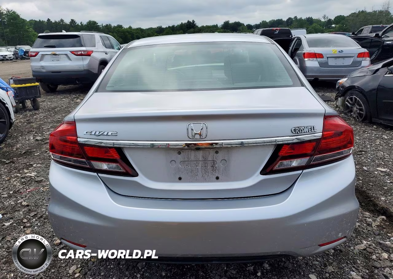 2014 Honda Civic Ex VIN:19XFB2F84EE218793 - 6