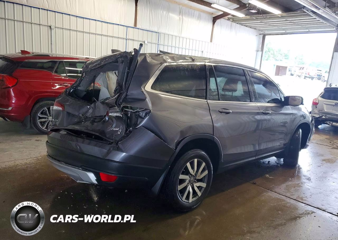 2019 Honda Pilot Exl VIN:5FNYF6H52KB101467 - 3