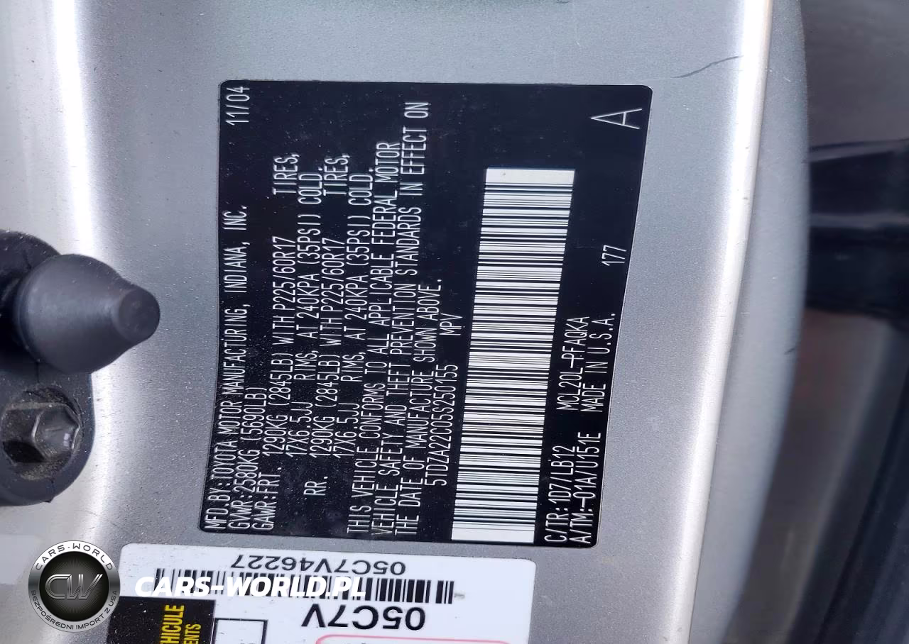2005 Toyota Sienna Xle Limited 7 Passenger VIN:5TDZA22C05S250155 - 13