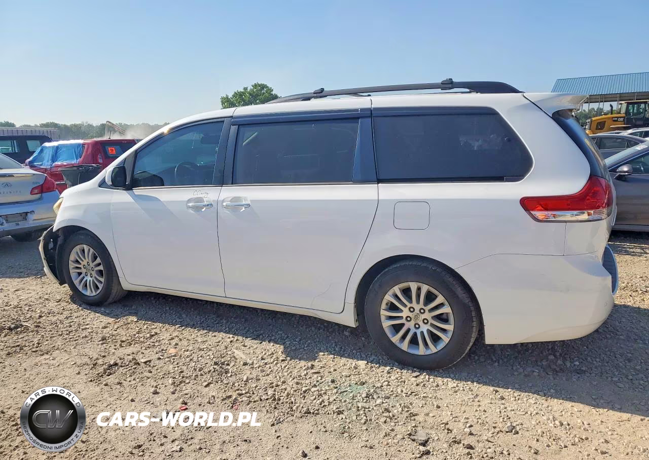 2012 Toyota Sienna Xle 8-Passenger VIN:5TDYK3DC8CS255502 - 2