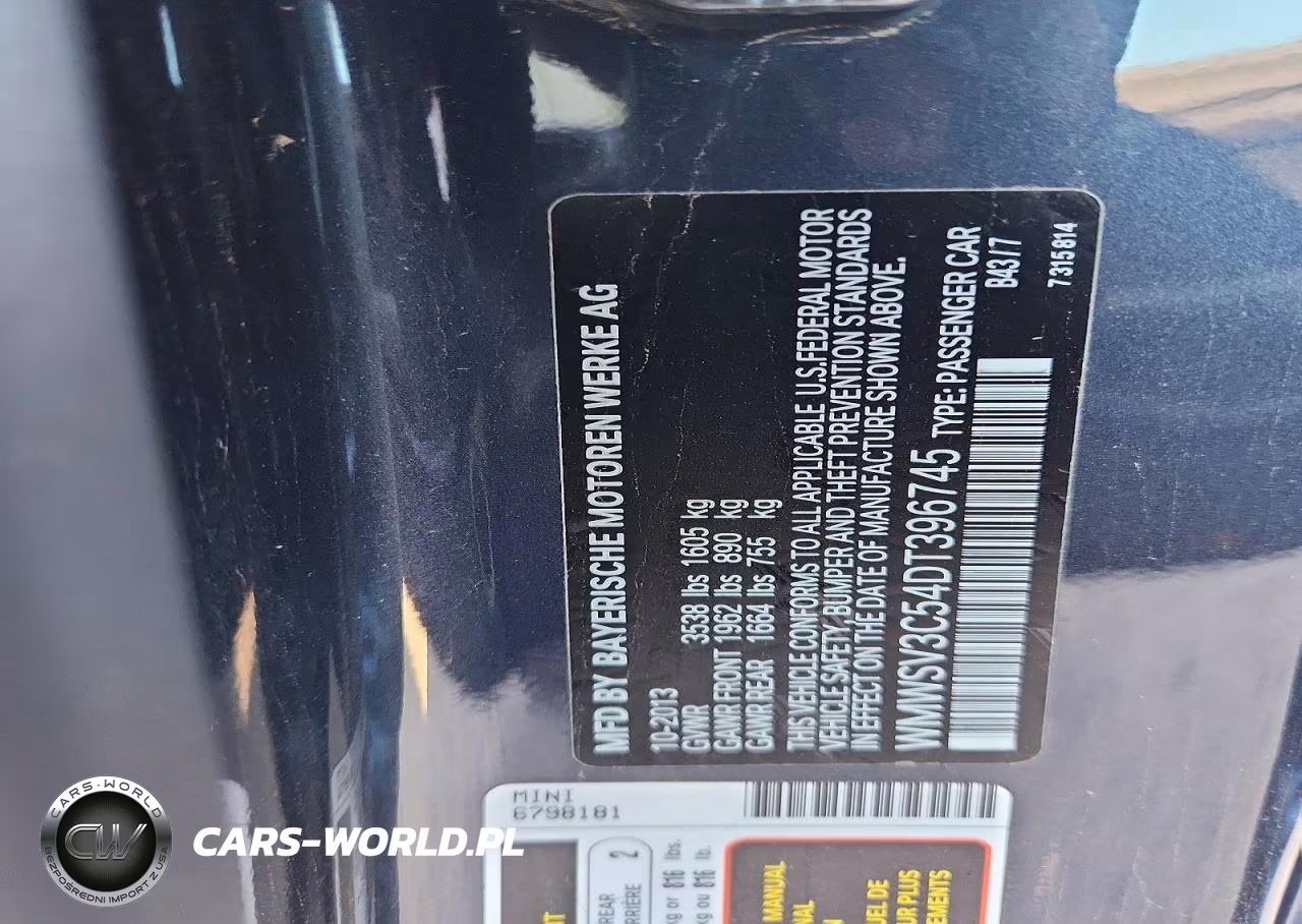 2013 Mini Cooper S VIN:WMWSV3C54DT396745 - 12