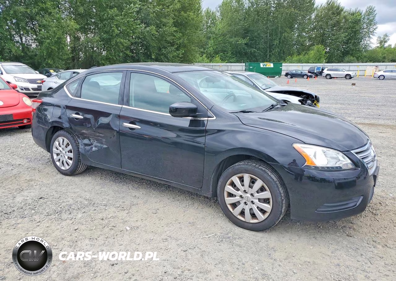 2015 Nissan Sentra S VIN:3N1AB7AP3FY343308 - 4