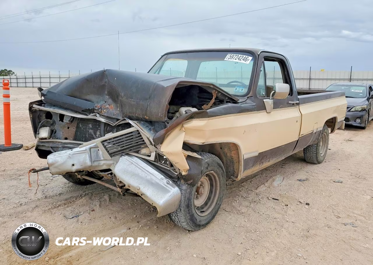 1987 GMC R15 Conventional R1500 VIN:1GTER14K8HS524493 - 1