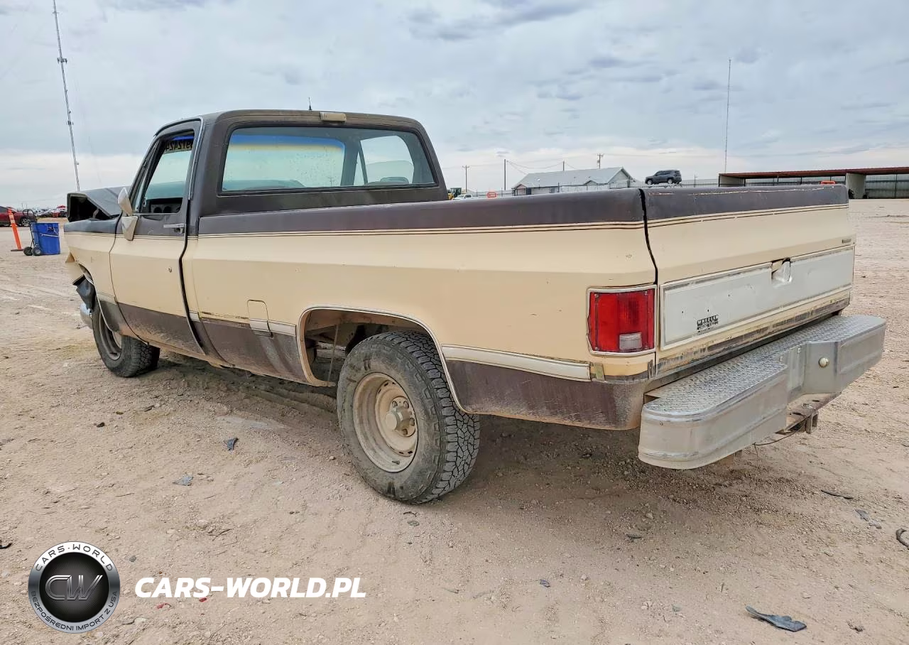 1987 GMC R15 Conventional R1500 VIN:1GTER14K8HS524493 - 2