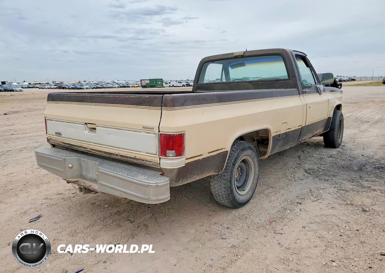 1987 GMC R15 Conventional R1500 VIN:1GTER14K8HS524493 - 3