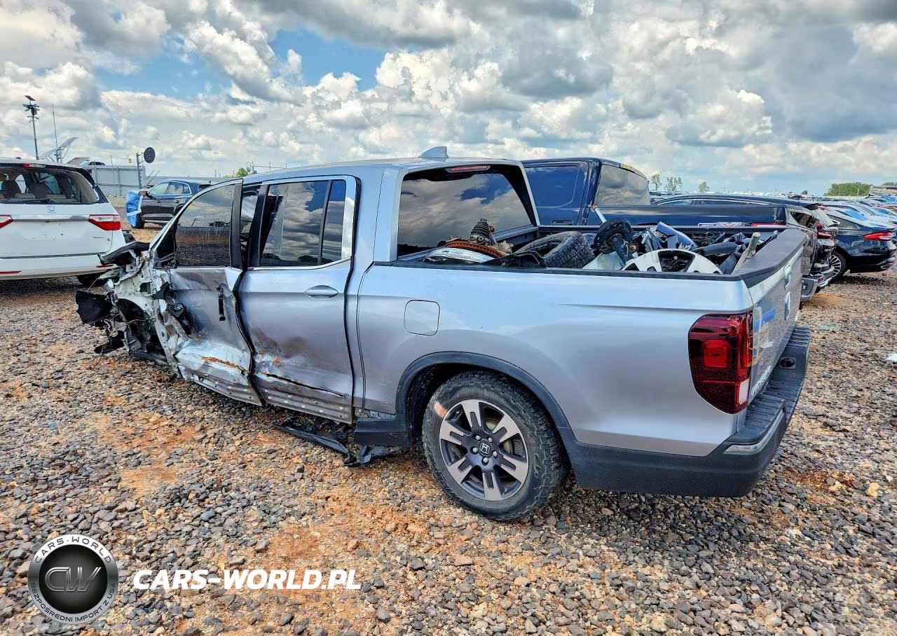 2018 Honda Ridgeline Rtl VIN:5FPYK3F69JB004312 - 2