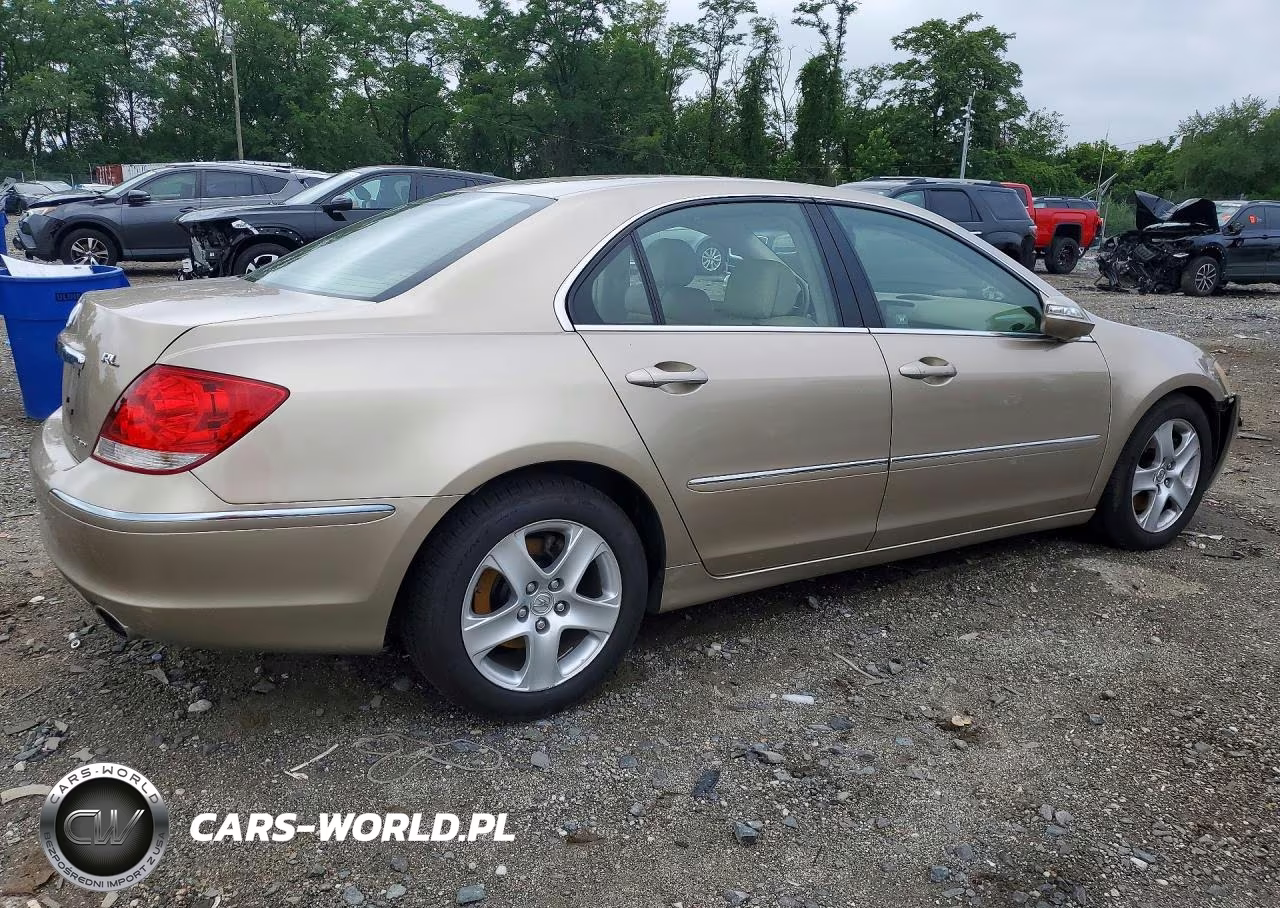 2008 Acura Rl VIN:JH4KB16678C003927 - 3