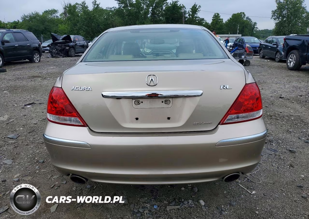 2008 Acura Rl VIN:JH4KB16678C003927 - 6