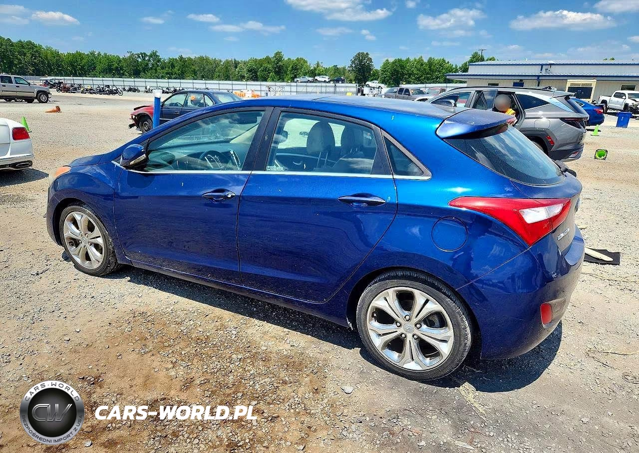 2013 Hyundai Elantra Gt Base VIN:KMHD35LE7DU056153 - 2