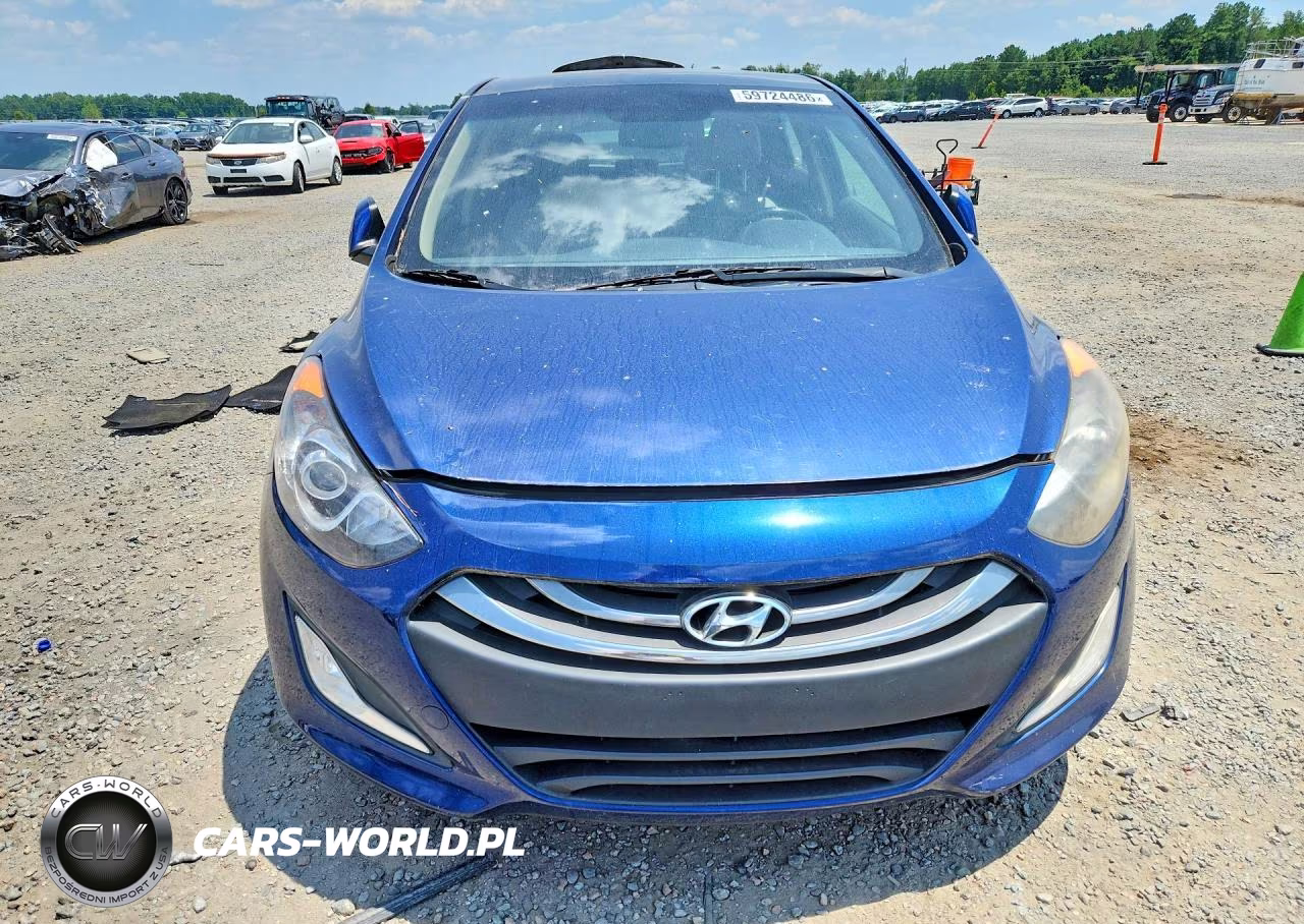 2013 Hyundai Elantra Gt Base VIN:KMHD35LE7DU056153 - 5
