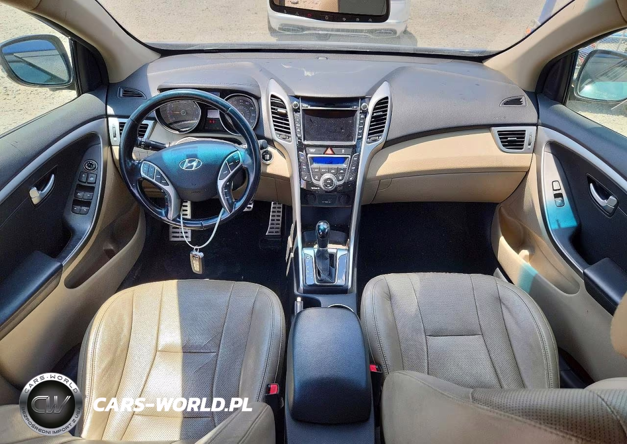 2013 Hyundai Elantra Gt Base VIN:KMHD35LE7DU056153 - 8