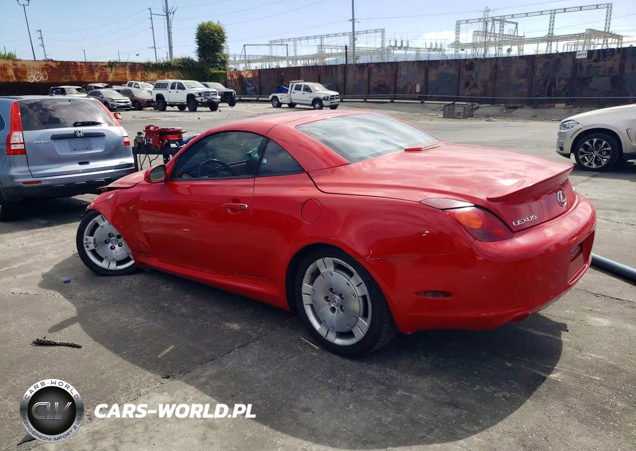 2004 Lexus Sc 430 VIN:JTHFN48Y340053664 - 2