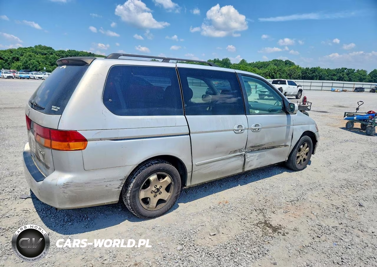 2002 Honda Odyssey Exl VIN:5FNRL18022B052422 - 3