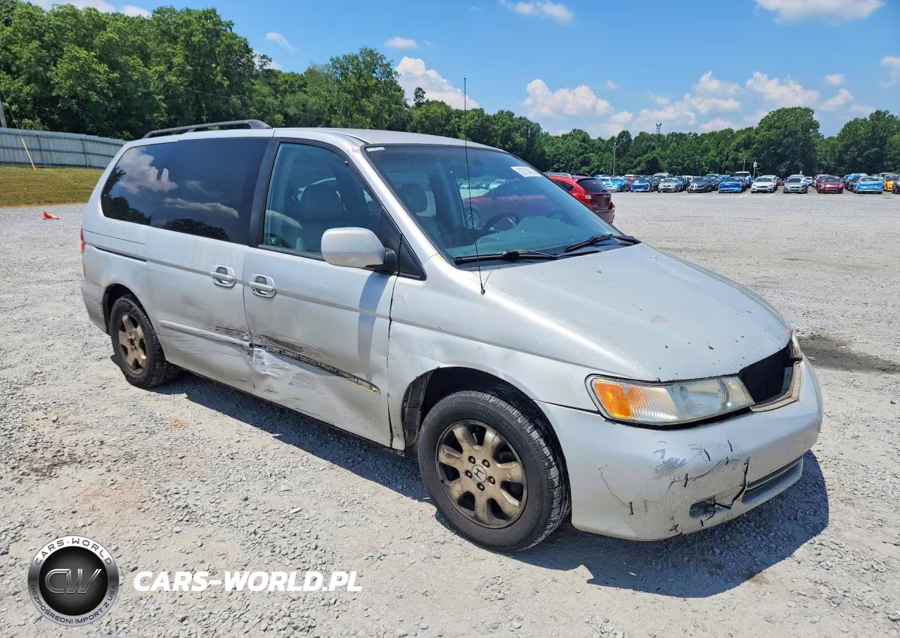 2002 Honda Odyssey Exl VIN:5FNRL18022B052422 - 4