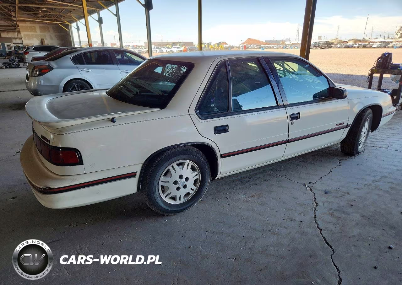 1992 Chevrolet Lumina Euro VIN:2G1WN54T0N9220726 - 3