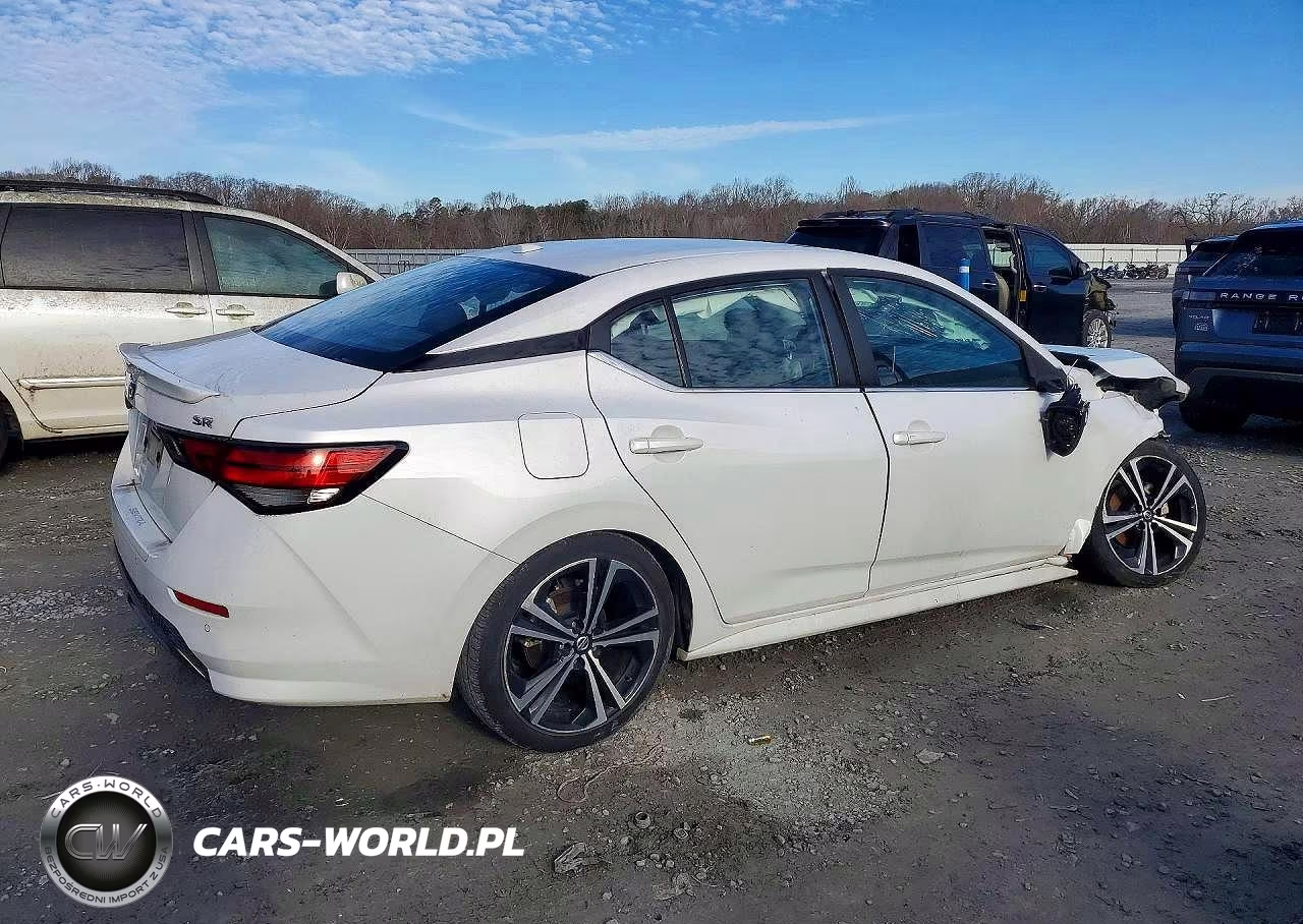 2021 Nissan Sentra Sr VIN:3N1AB8DV3MY217589 - 3