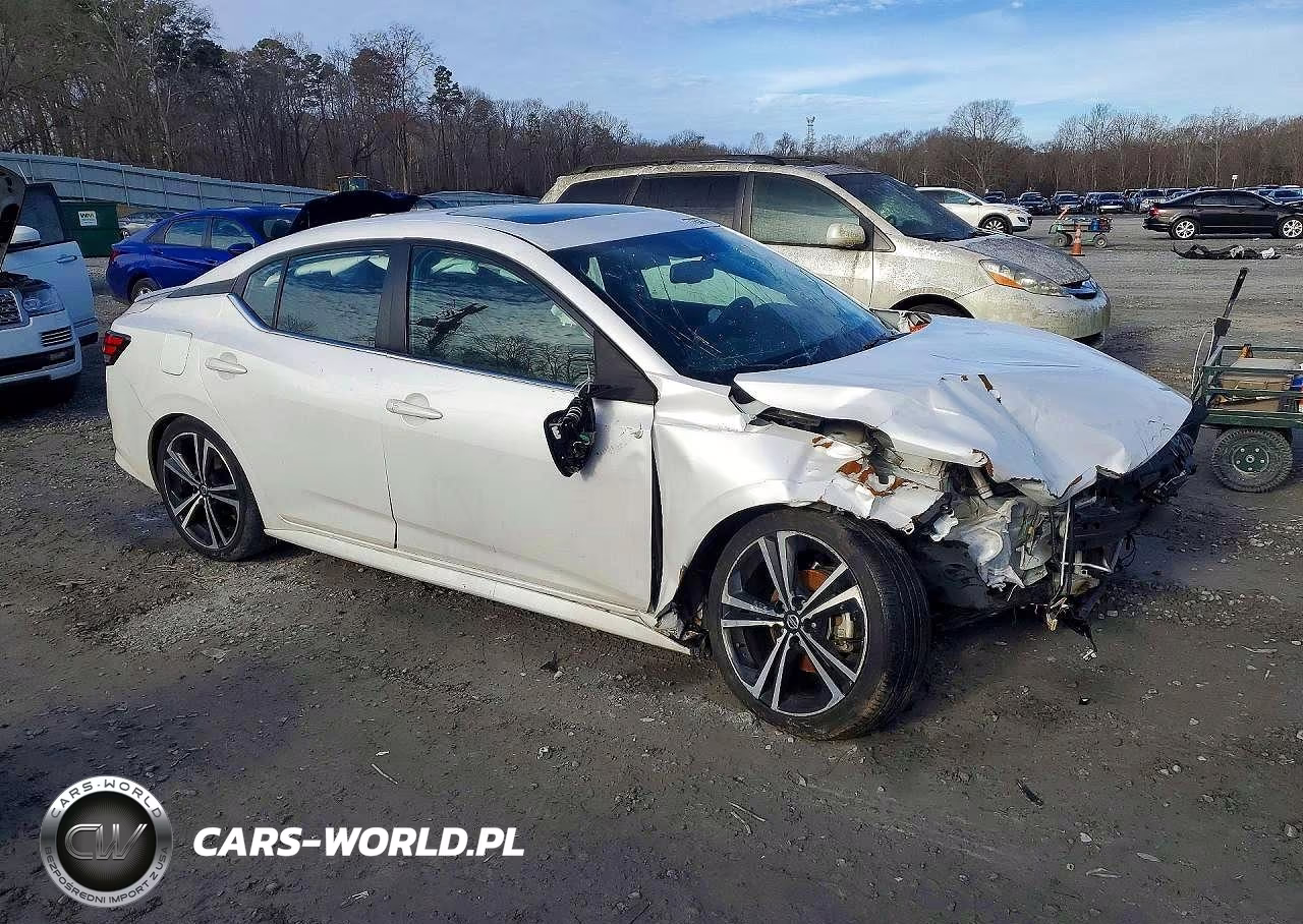 2021 Nissan Sentra Sr VIN:3N1AB8DV3MY217589 - 4