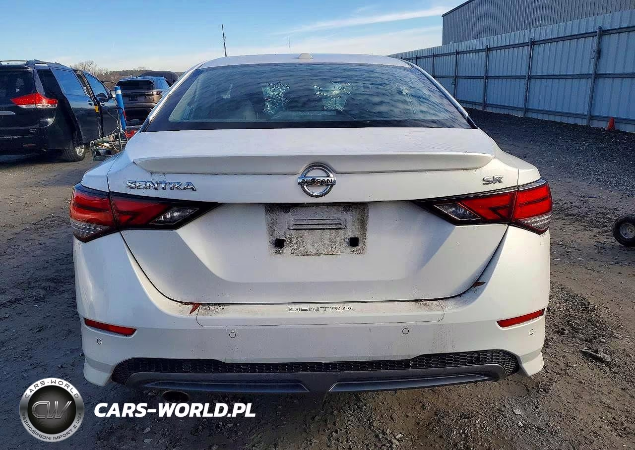 2021 Nissan Sentra Sr VIN:3N1AB8DV3MY217589 - 6