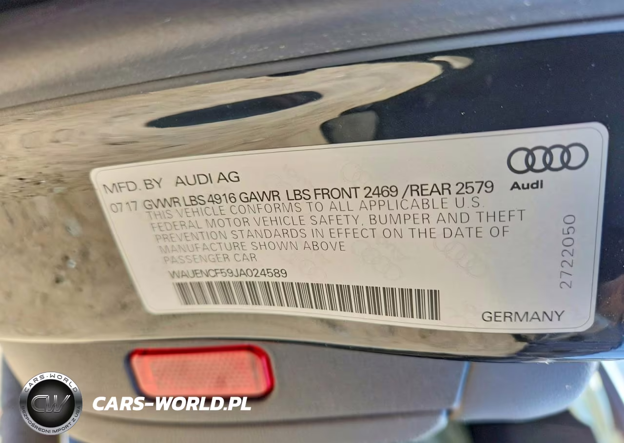 2018 Audi A5 Premium Plus S-Line VIN:WAUENCF59JA024589 - 13